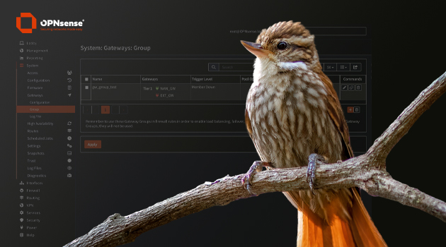 OPNsense® Community Edition 26.7 “Xenial Xenops” Building the foundation for the next generation of open network security